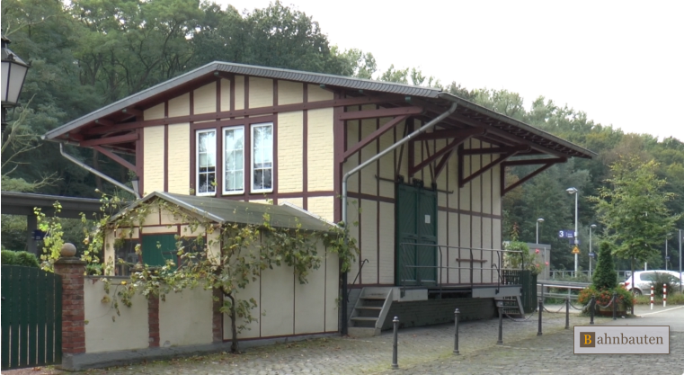 Güterschuppen in Bahnstation Witterschlick